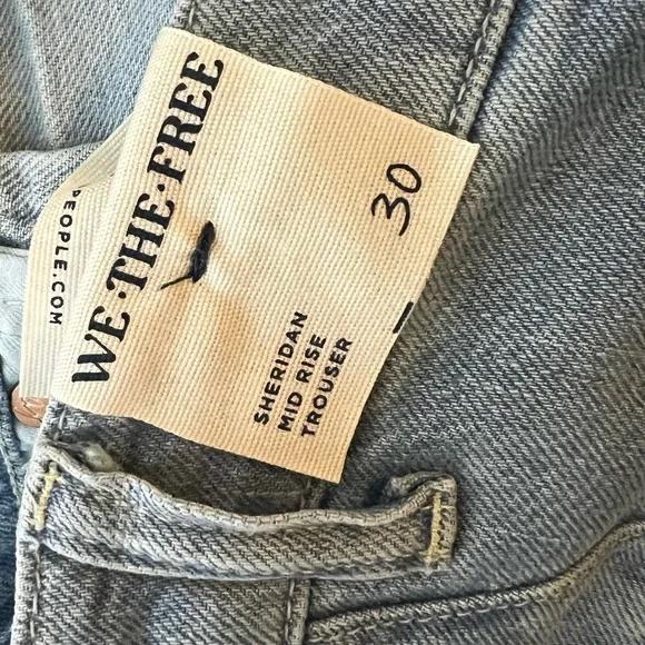 We the Free, Free people trouser jeans, wide leg, loose relaxed fit - Picture 7 of 7